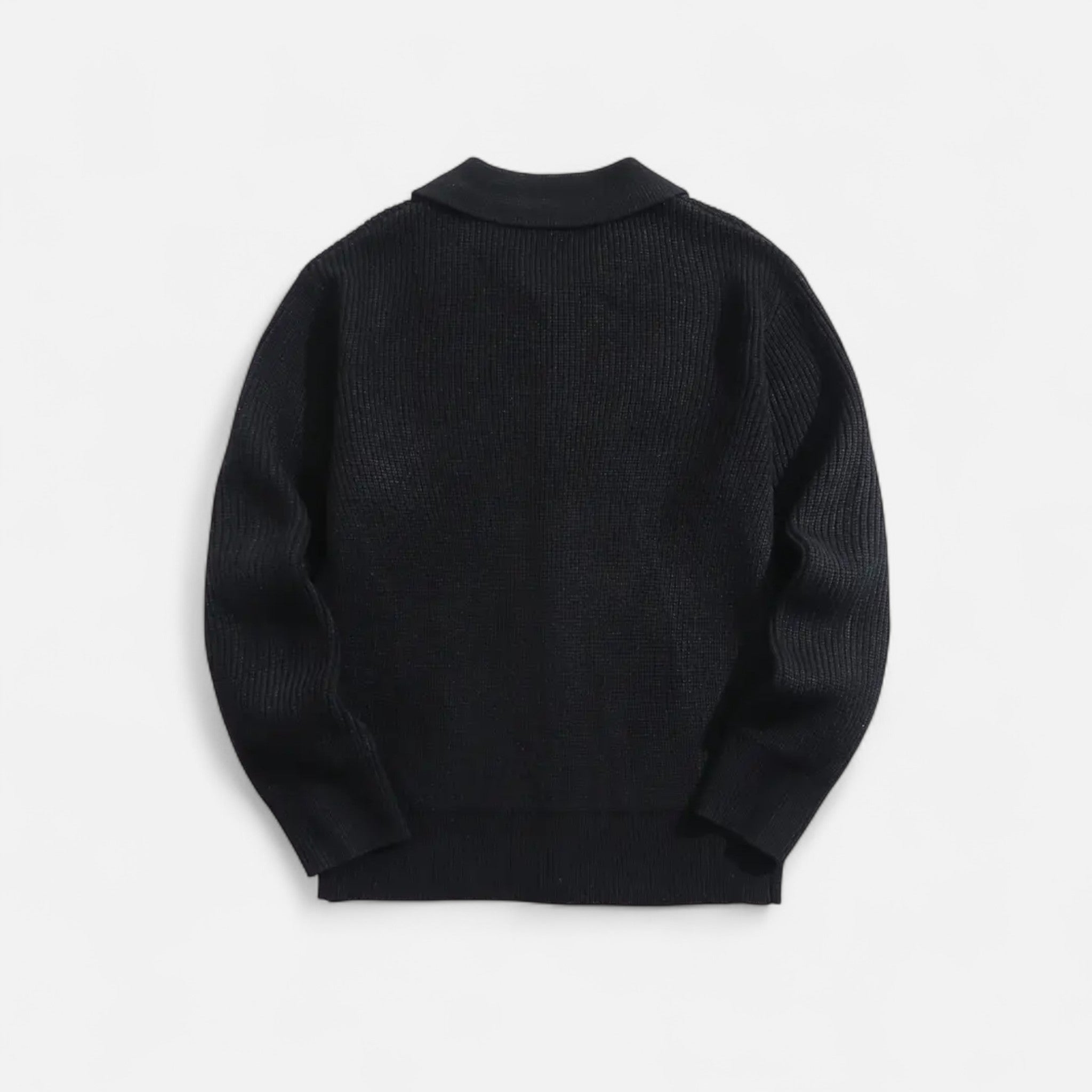 Men’s Academic Knit Cardigan Lapel Collar-Cardigan-Calvaro-ByCalvaro