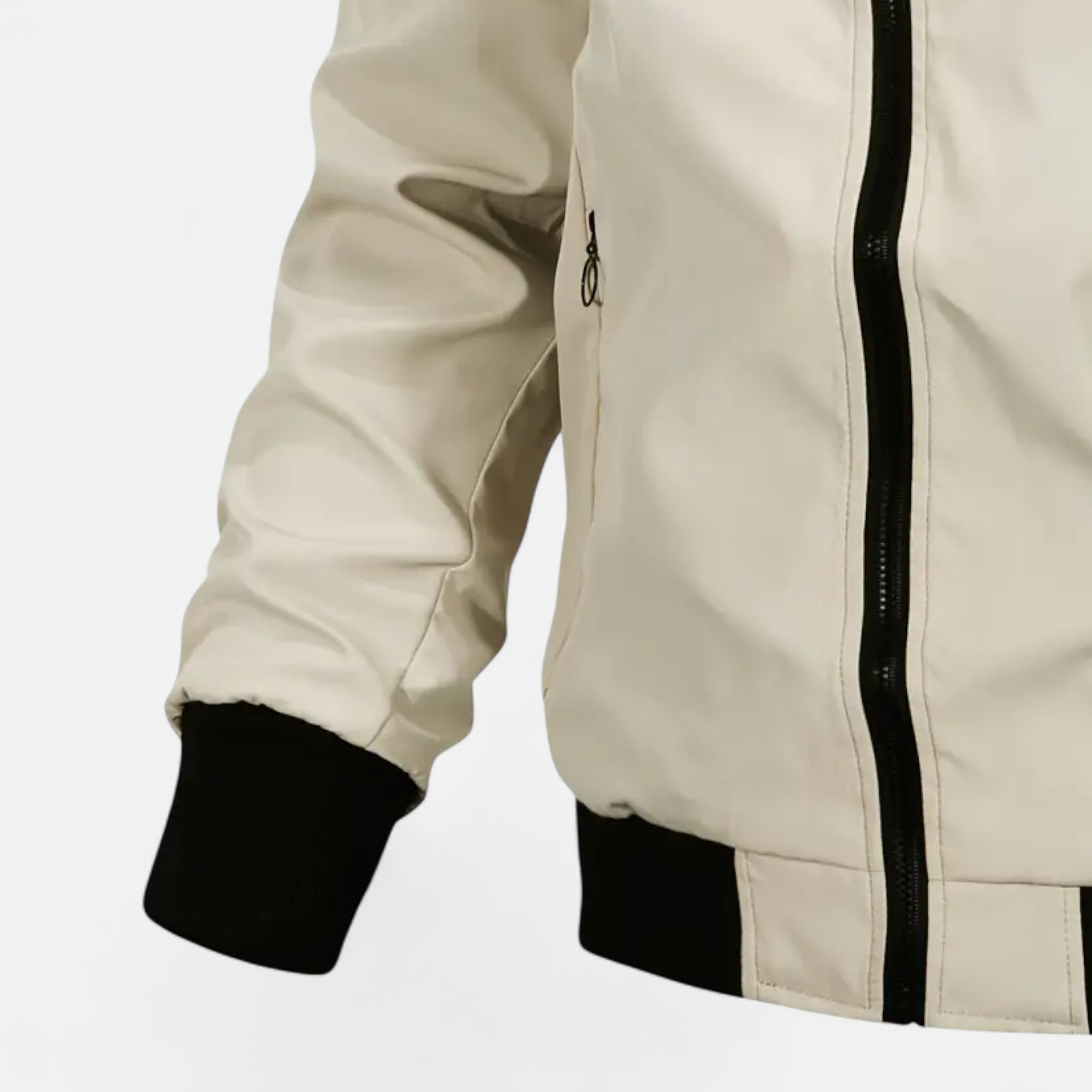 Men’s Classic Bomber Jacket Stand Collar-Jackets-Calvaro-ByCalvaro