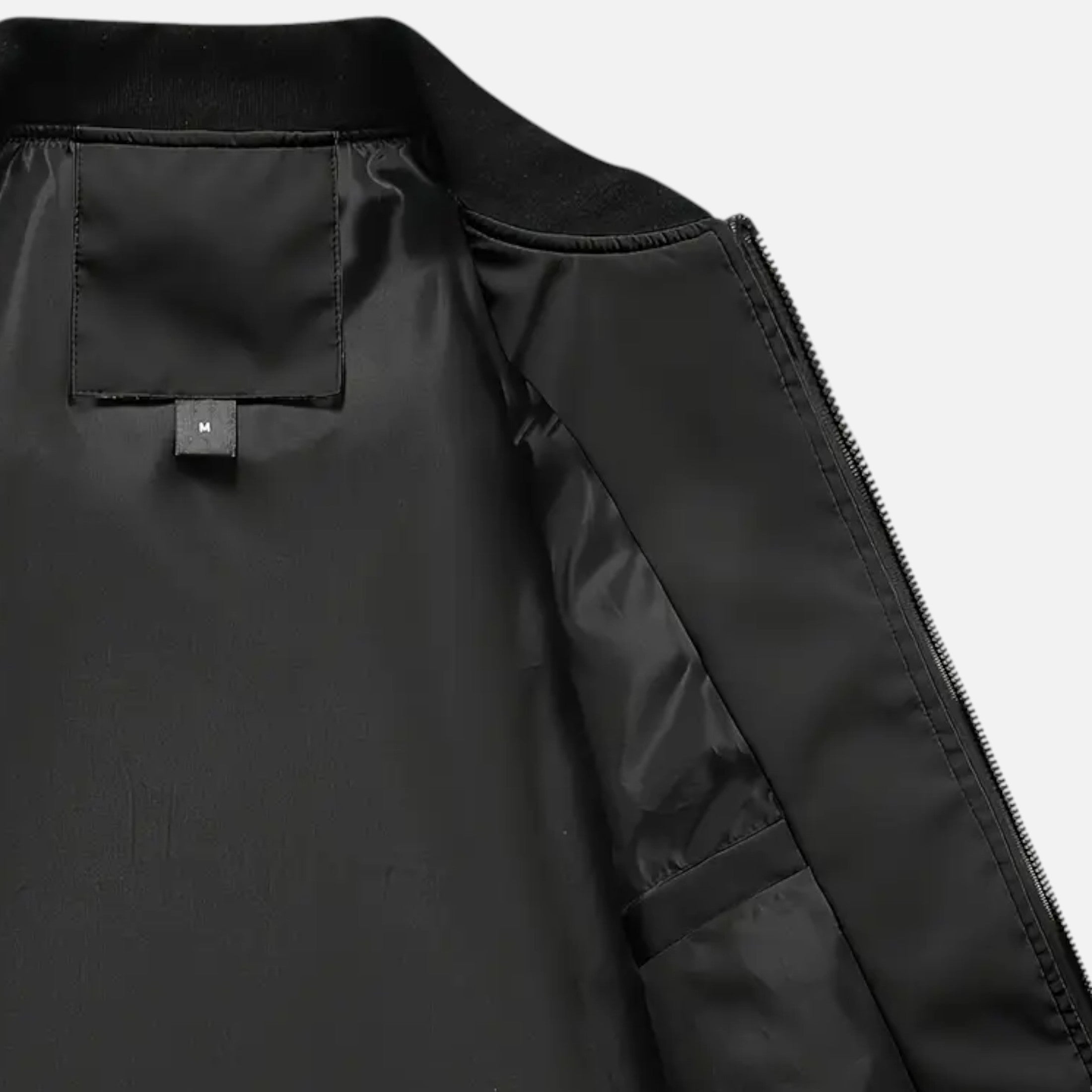 Men’s Classic Bomber Jacket Stand Collar-Jackets-Calvaro-ByCalvaro