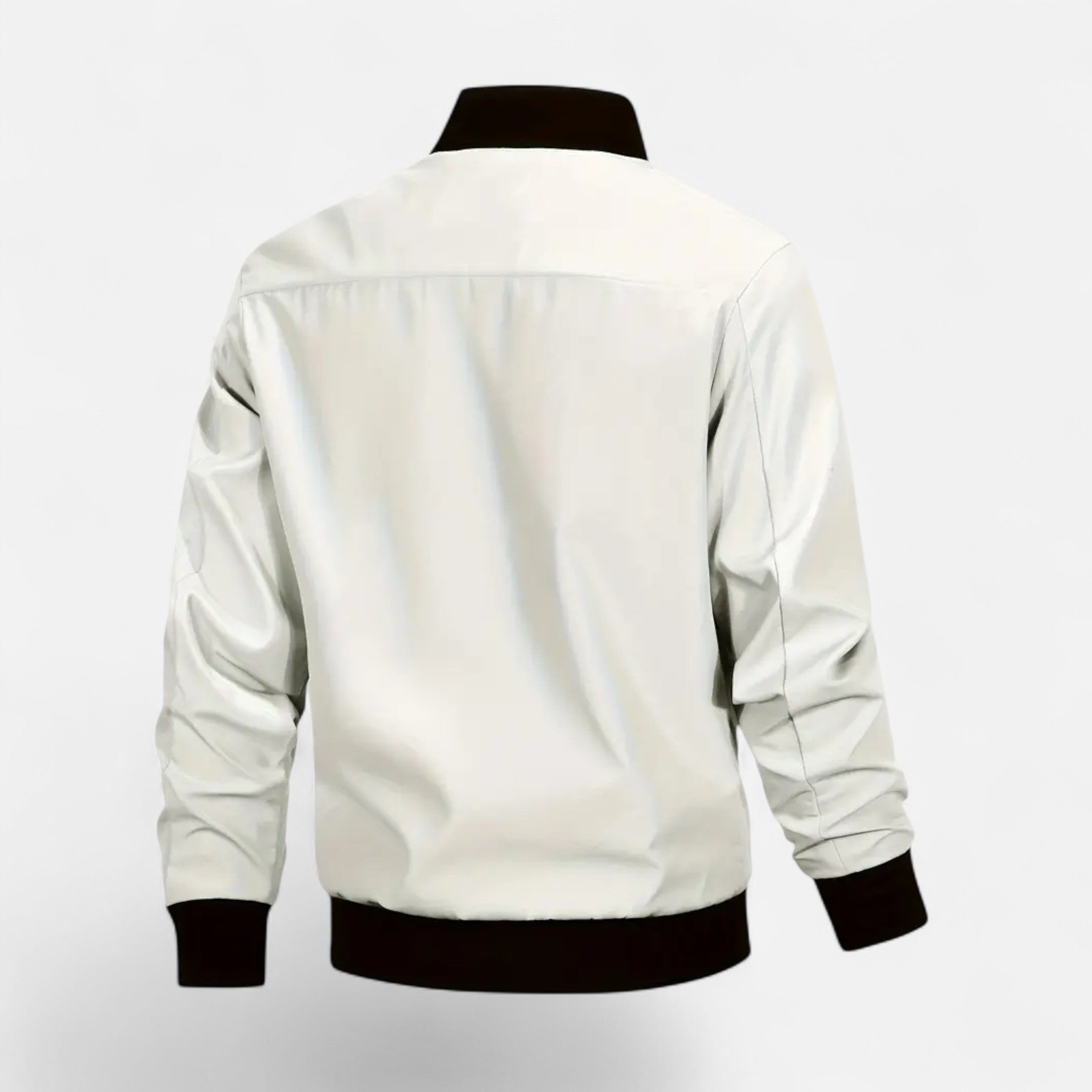 Men’s Classic Bomber Jacket Stand Collar-Jackets-Calvaro-ByCalvaro