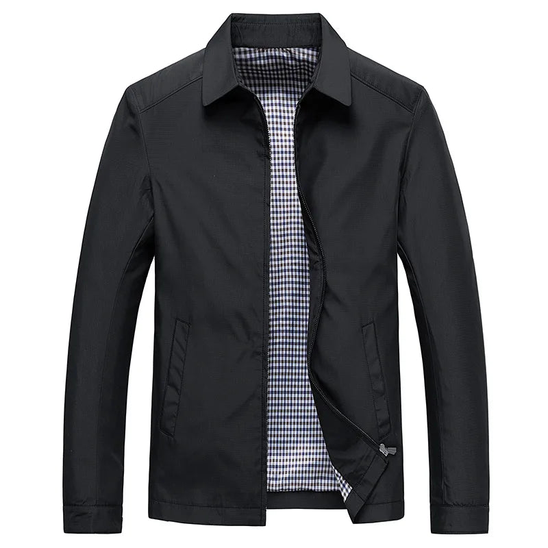 Men’s Classic Lightweight Jacket-Jackets-Calvaro-ByCalvaro