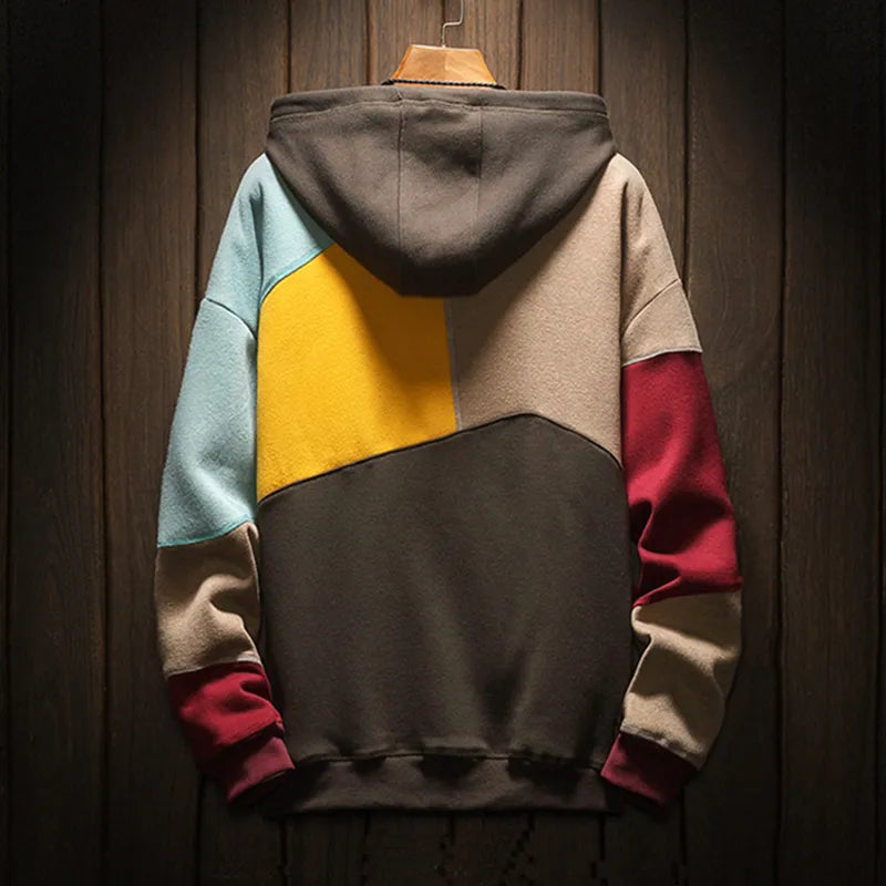 Men’s Hoodie Bold Comfort Design-Sweaters-Calvaro-ByCalvaro