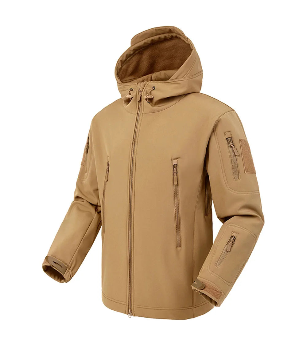 Men's Lightweight Tactical Soft Shell Waterproof Jacket-Jackets-Calvaro-ByCalvaro