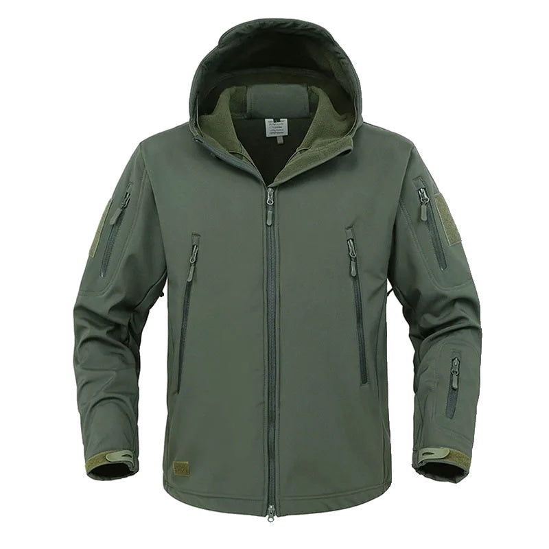 Men's Lightweight Tactical Soft Shell Waterproof Jacket-Jackets-Calvaro-ByCalvaro