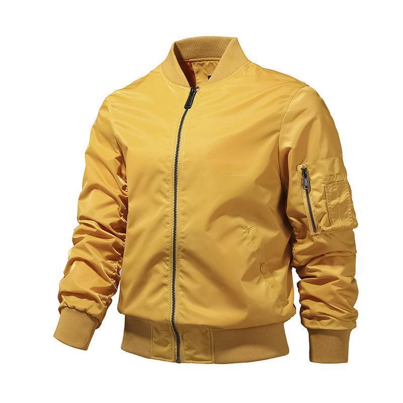 Men’s MA-1 Bomber Jacket-Jacket-Calvaro-ByCalvaro