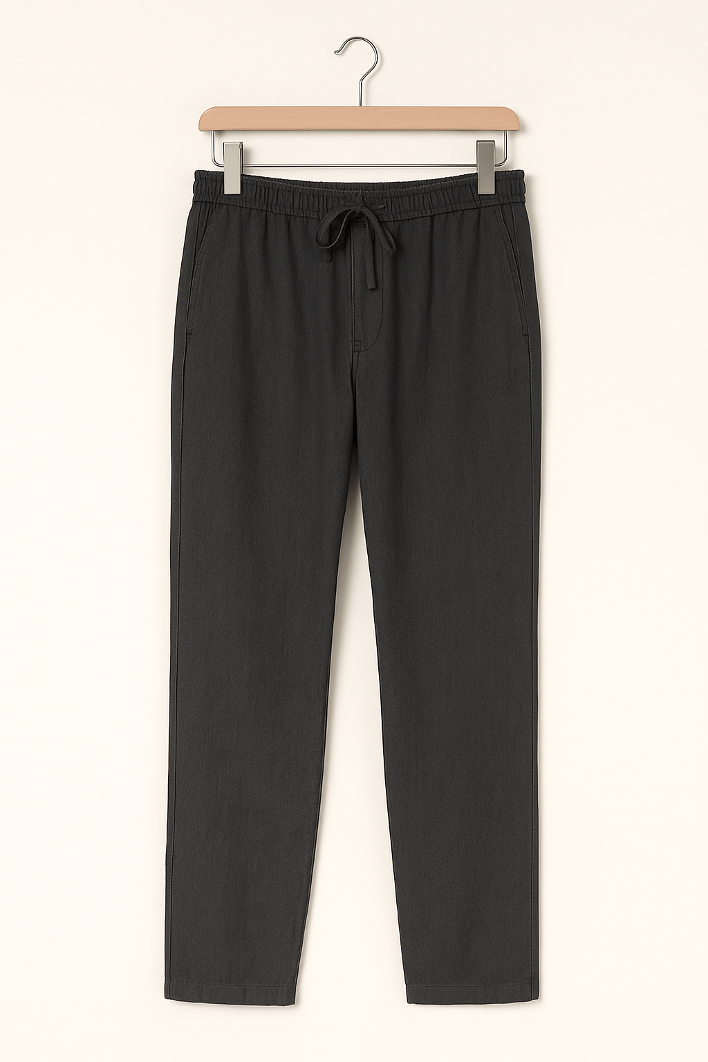 Men's Modern Drawstring Tapered Pants-Pants-Calvaro-ByCalvaro