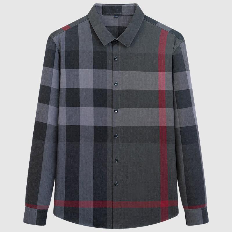 Men’s Retro Plaid Shirt-Shirt-Calvaro-ByCalvaro