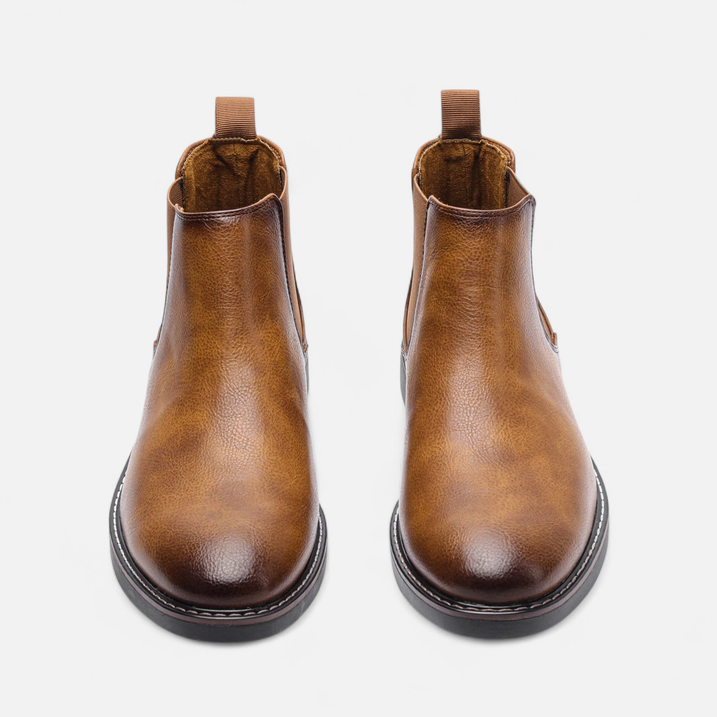 Men’s Retro Style Chelsea Boots-Shoes-Calvaro-ByCalvaro