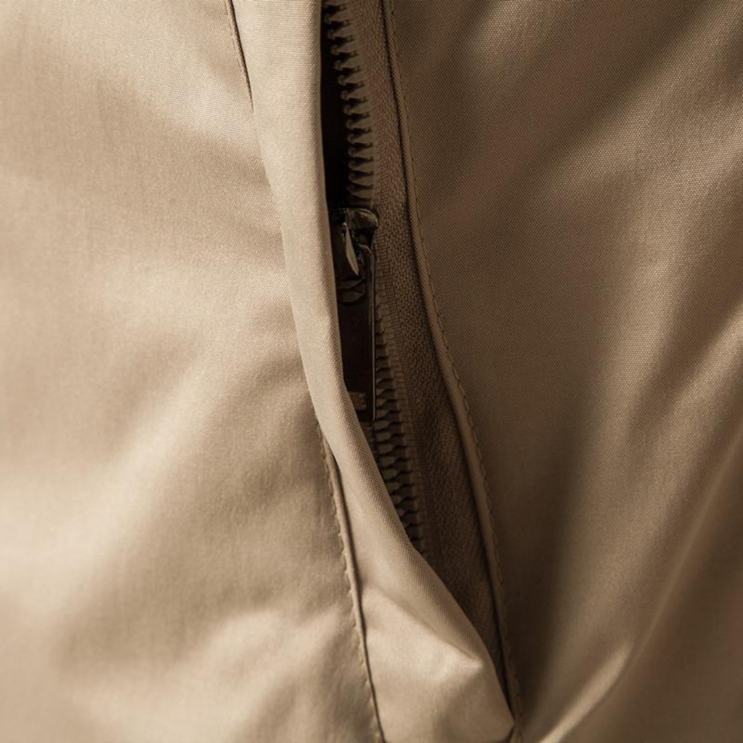 Men's Sporty Bomber Jacket for All Seasons-Jacket-Calvaro-ByCalvaro