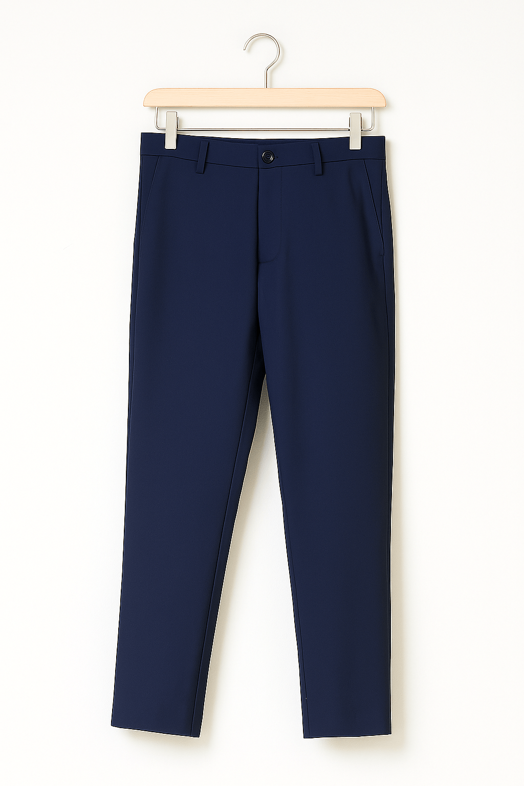 Men’s Stylish Straight Cut Trousers-Trousers-Calvaro-ByCalvaro
