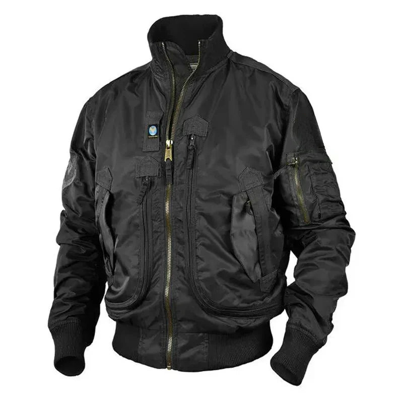 Men’s Tactical MA-1 Jacket-Jackets-Calvaro-ByCalvaro