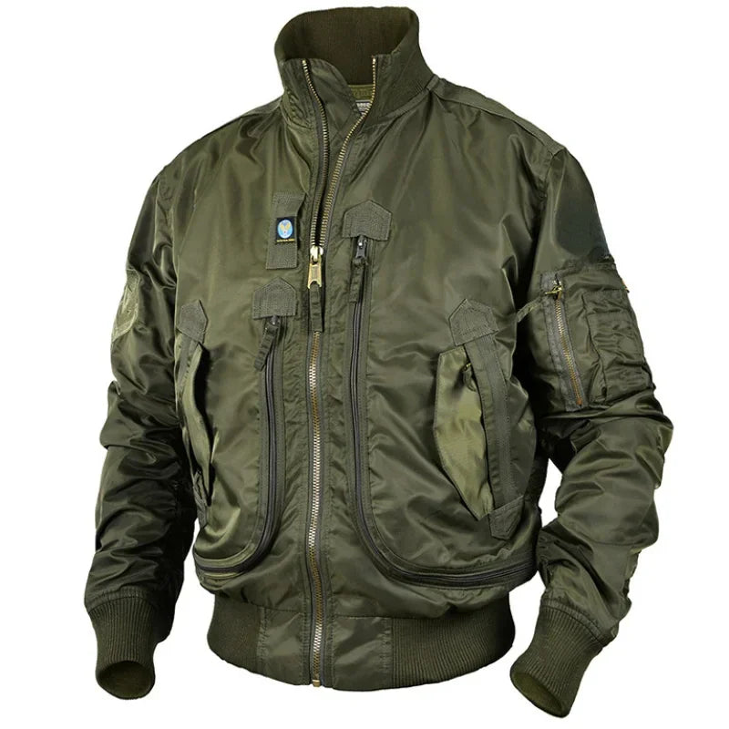 Men’s Tactical MA-1 Jacket-Jackets-Calvaro-ByCalvaro