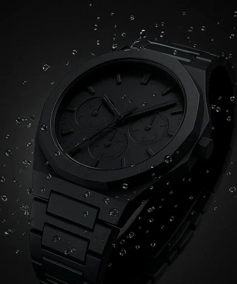 Calvaro Polycarbon Trident Arabic Watch