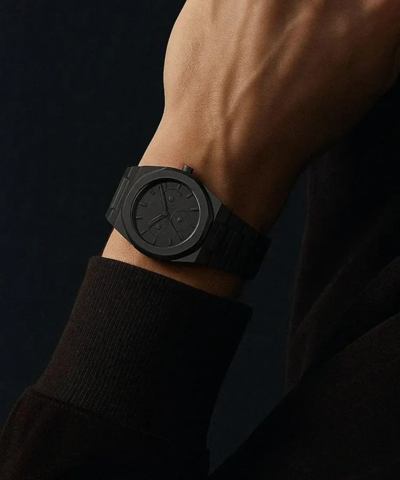 Calvaro Polycarbon Trident Arabic Watch