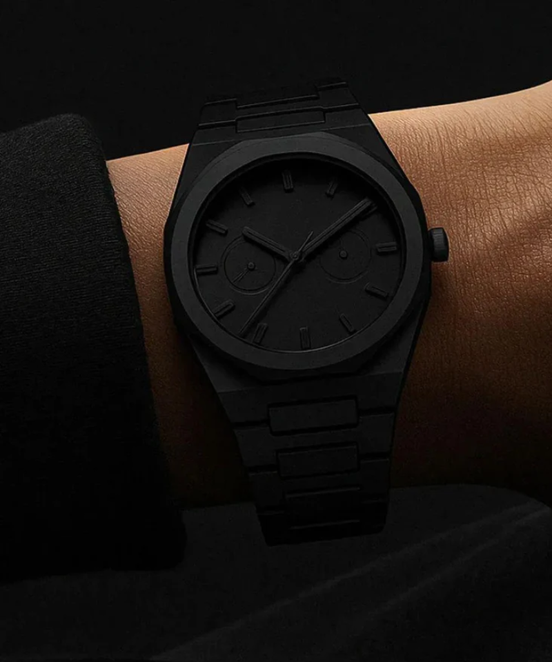 Calvaro Polycarbon Trident Arabic Watch