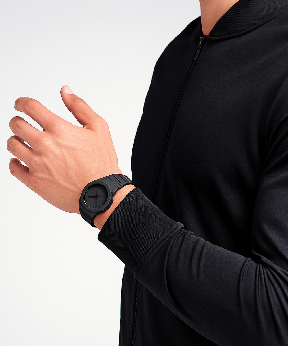 Calvaro BLACK Polycarbon Watch
