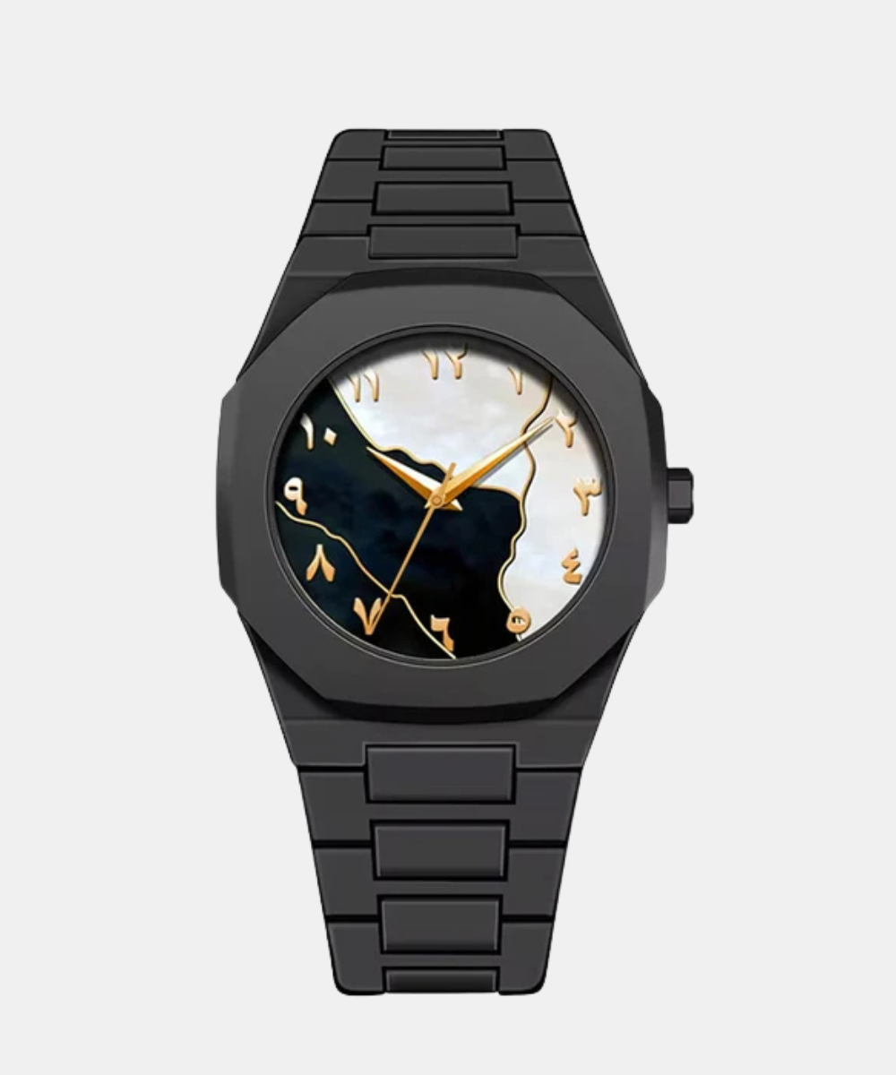 Calvaro BLACK Arabic Continent Watch