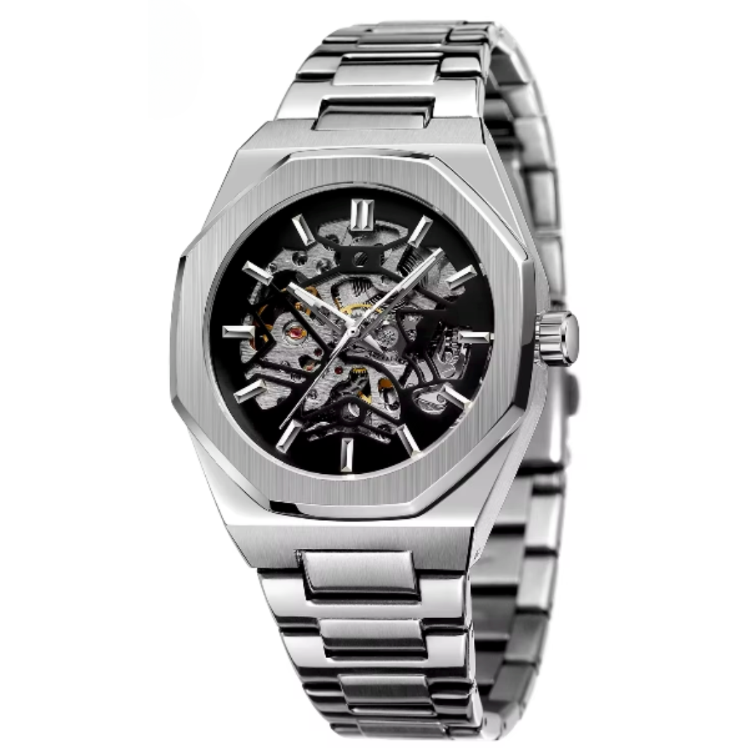 Calvaro Automatic Skeleton Watch-Watches-Calvaro-ByCalvaro