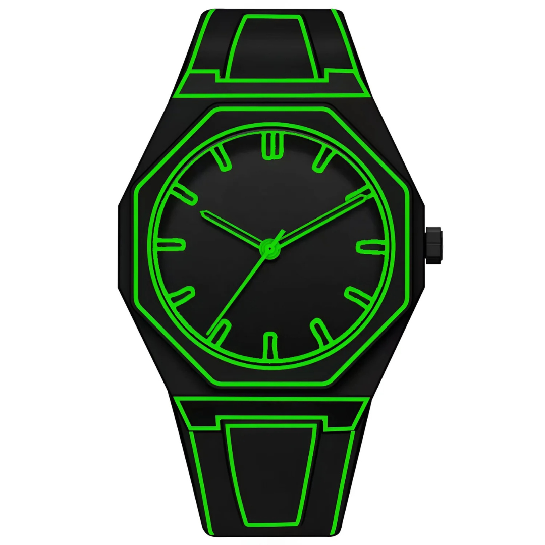Calvaro Haval Sketch Watch-Watches-Calvaro-Green-ByCalvaro