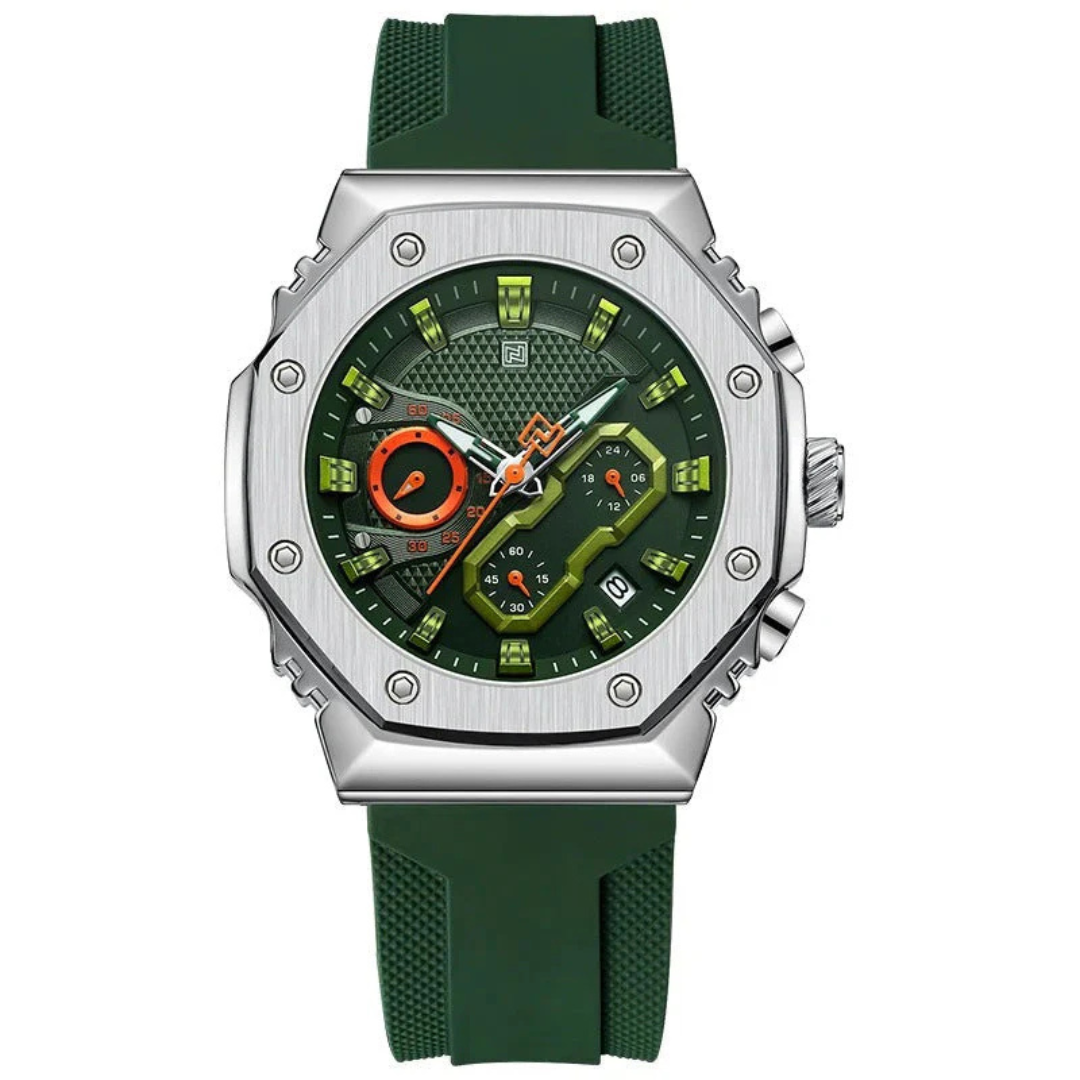 Calvaro Sport Quartz Chronograph Watch-Watches-Calvaro-Green-ByCalvaro
