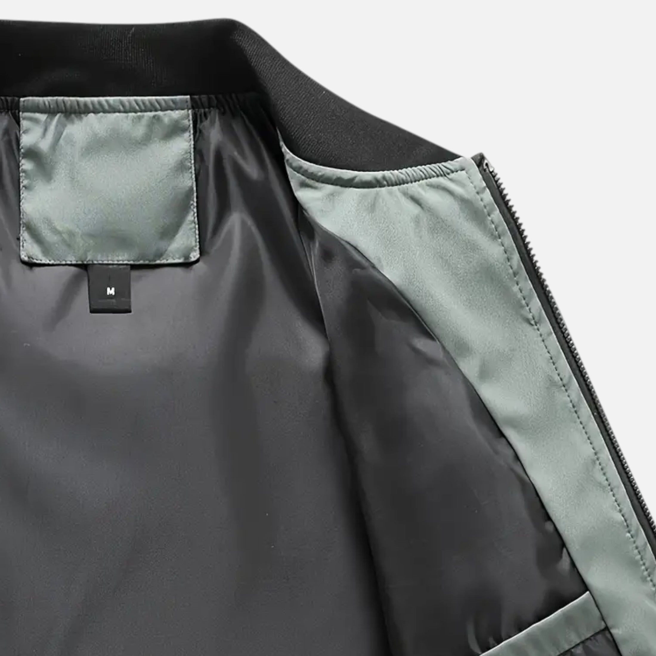 Men’s Classic Bomber Jacket Stand Collar-Jackets-Calvaro-ByCalvaro