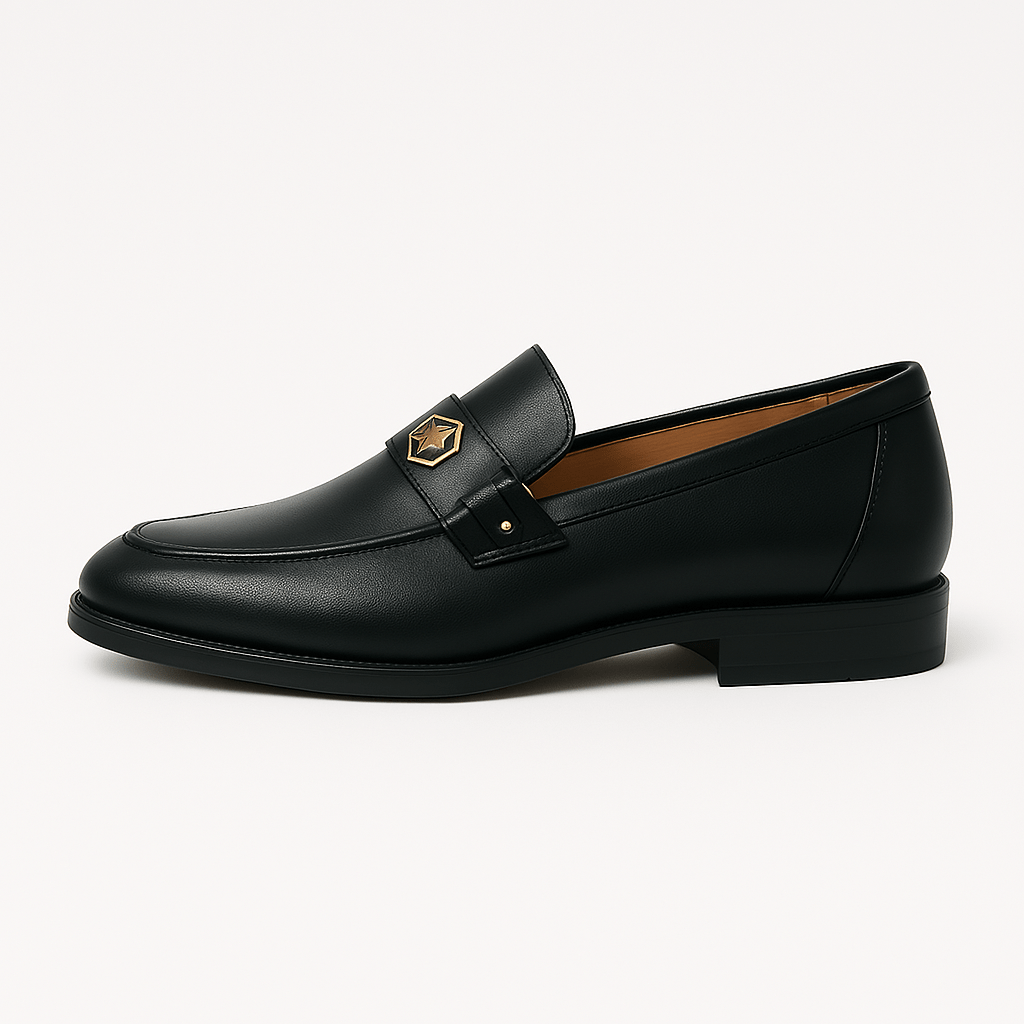 Men's Classic Elegance Penny Loafers-Loafers-Calvaro-ByCalvaro