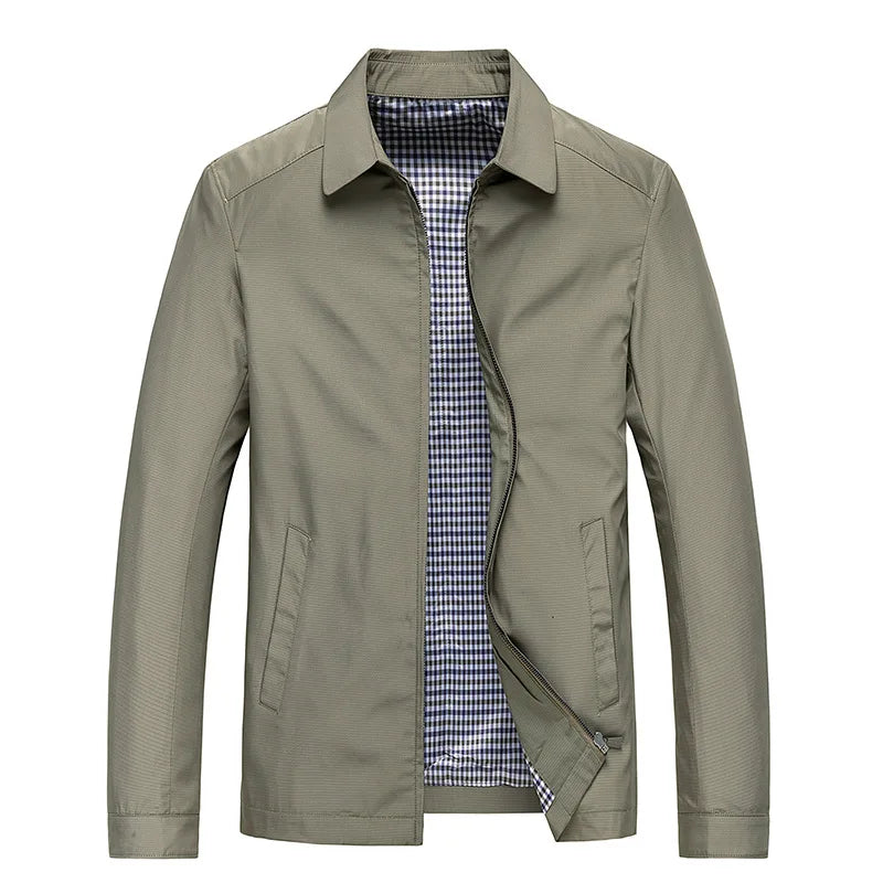 Men’s Classic Lightweight Jacket-Jackets-Calvaro-ByCalvaro