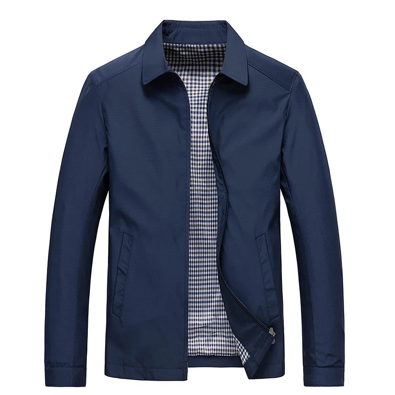 Men’s Classic Lightweight Jacket-Jackets-Calvaro-ByCalvaro