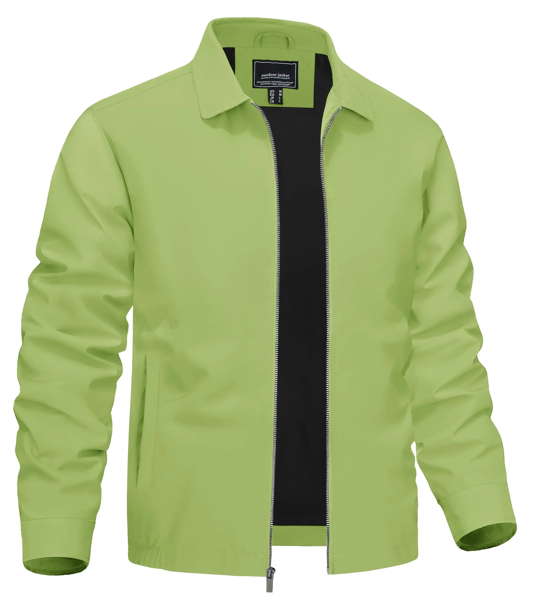 Men's Classic Lightweight Jacket with Pockets-Men's Jackets-Calvaro-ByCalvaro