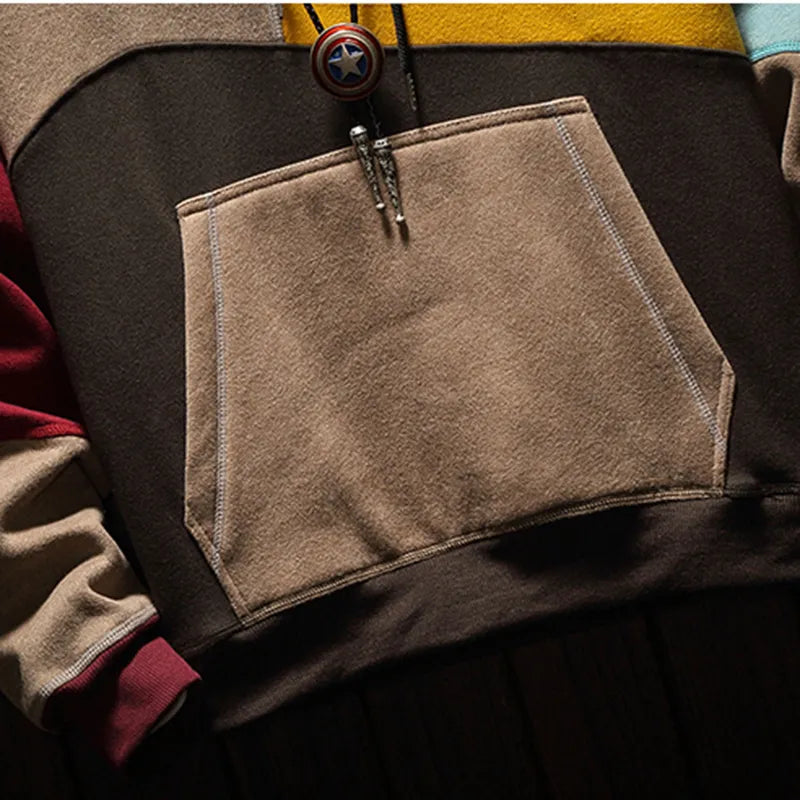 Men’s Hoodie Bold Comfort Design-Sweaters-Calvaro-ByCalvaro