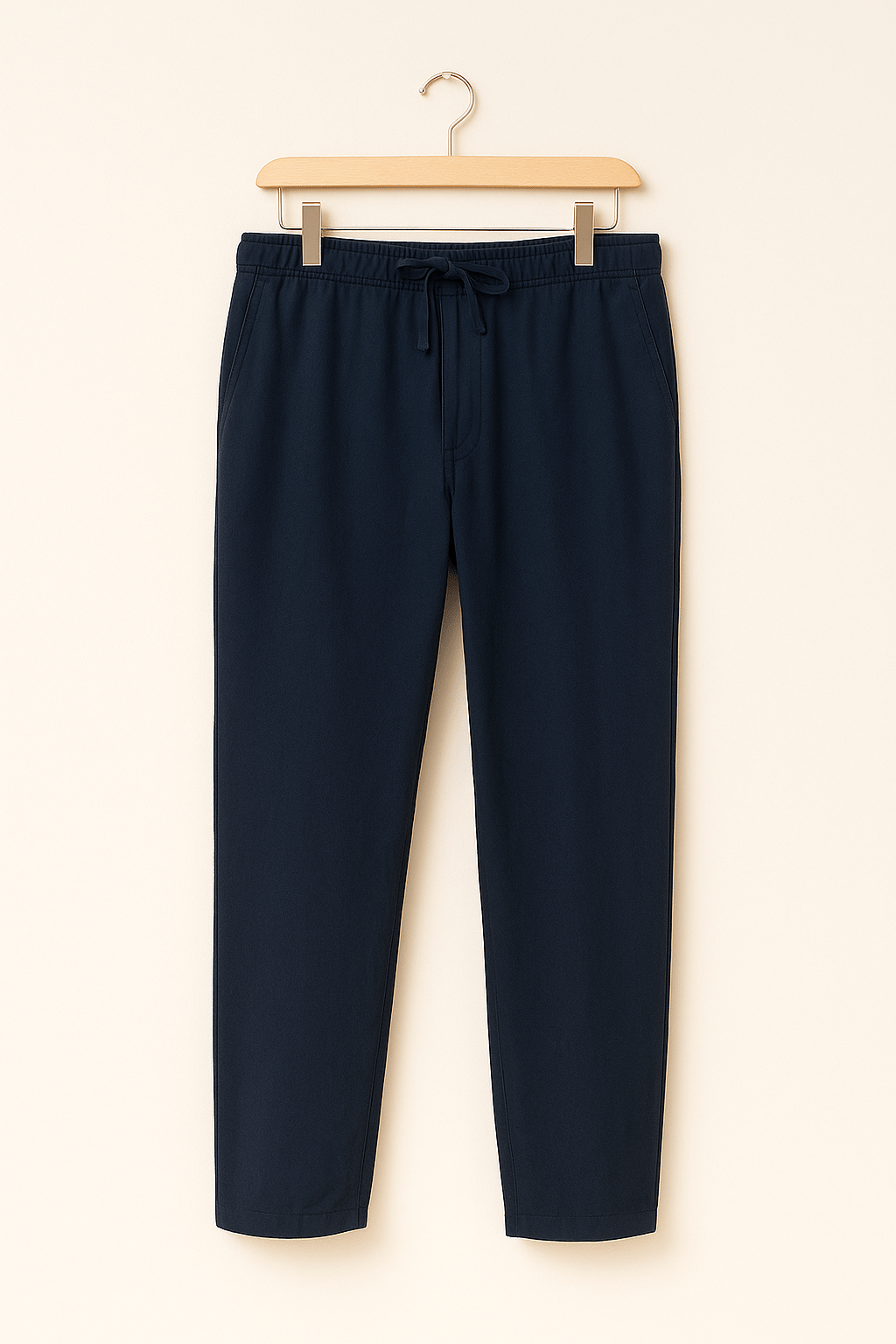 Men's Modern Drawstring Tapered Pants-Pants-Calvaro-ByCalvaro