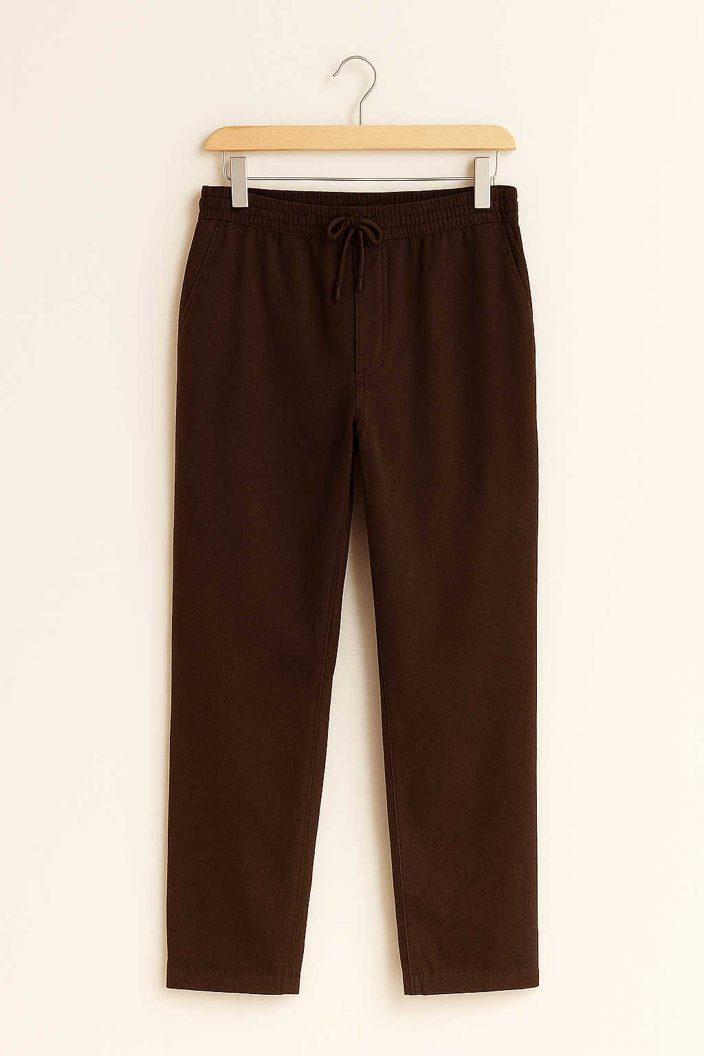 Men's Modern Drawstring Tapered Pants-Pants-Calvaro-ByCalvaro