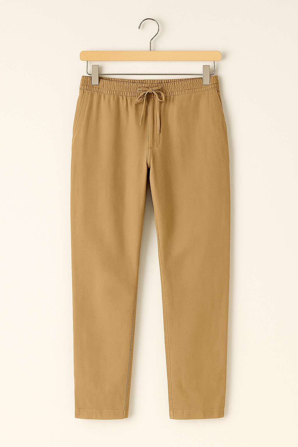 Men's Modern Drawstring Tapered Pants-Pants-Calvaro-ByCalvaro