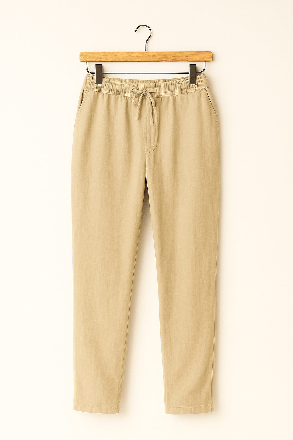Men's Modern Drawstring Tapered Pants-Pants-Calvaro-ByCalvaro