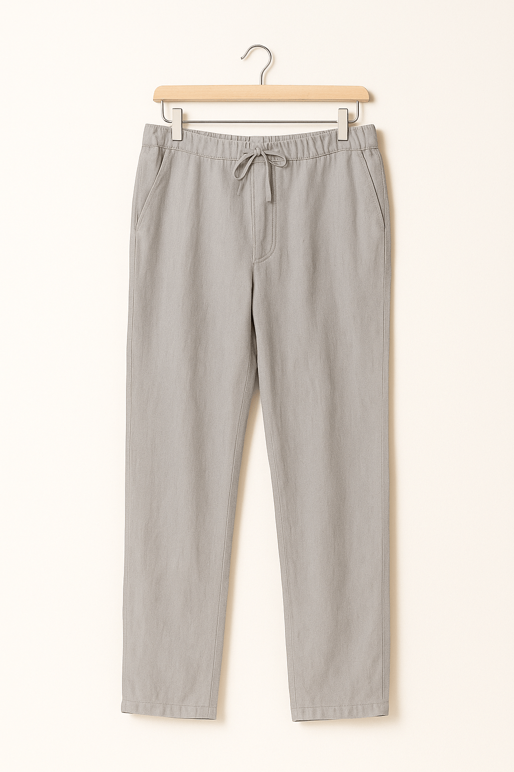 Men's Modern Drawstring Tapered Pants-Pants-Calvaro-ByCalvaro