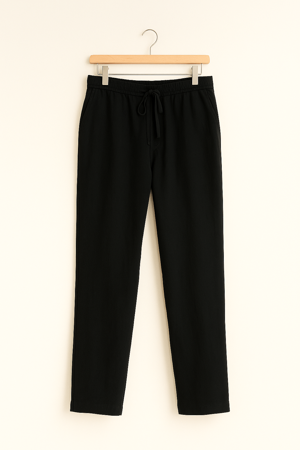 Men's Modern Drawstring Tapered Pants-Pants-Calvaro-ByCalvaro