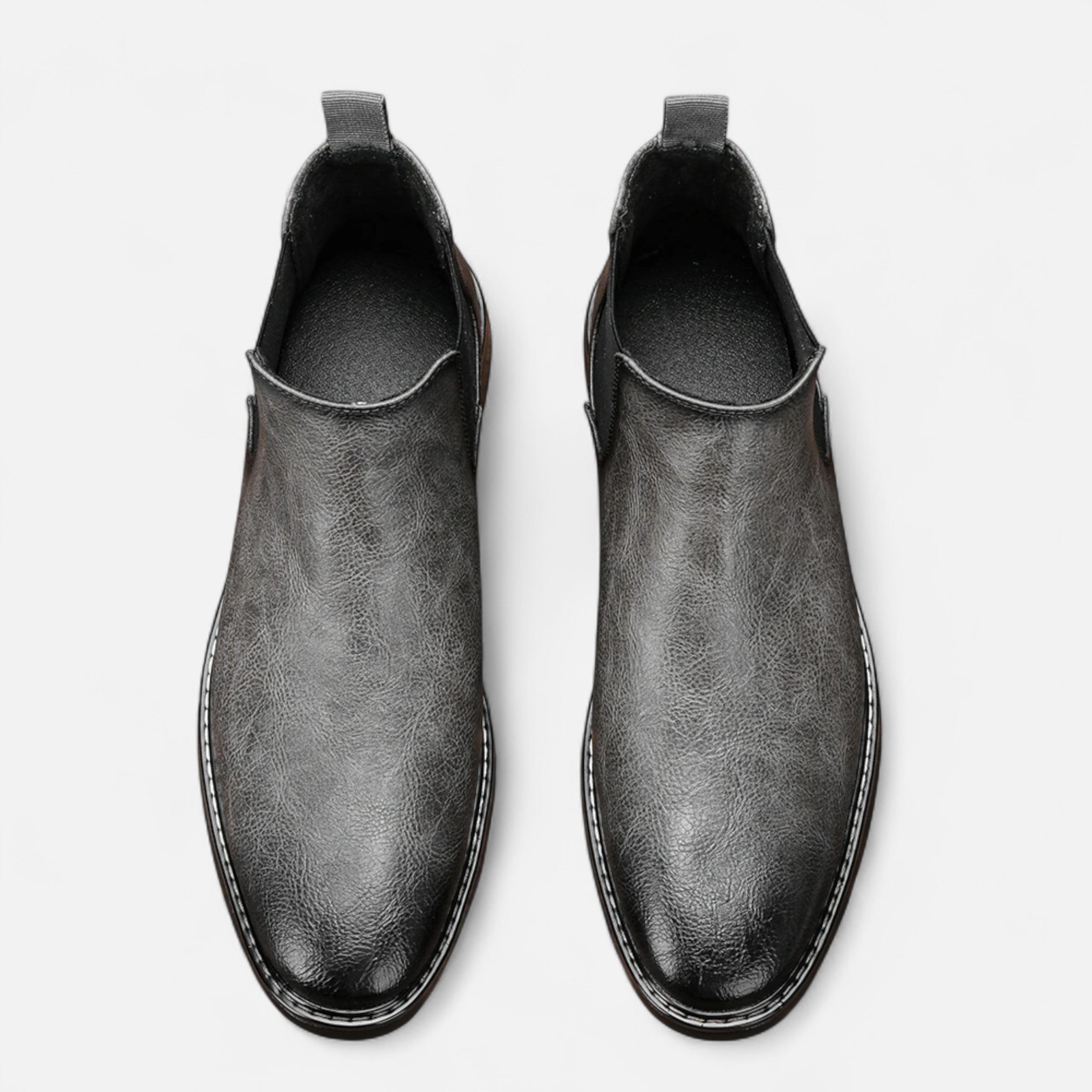 Men’s Retro Style Chelsea Boots-Shoes-Calvaro-ByCalvaro