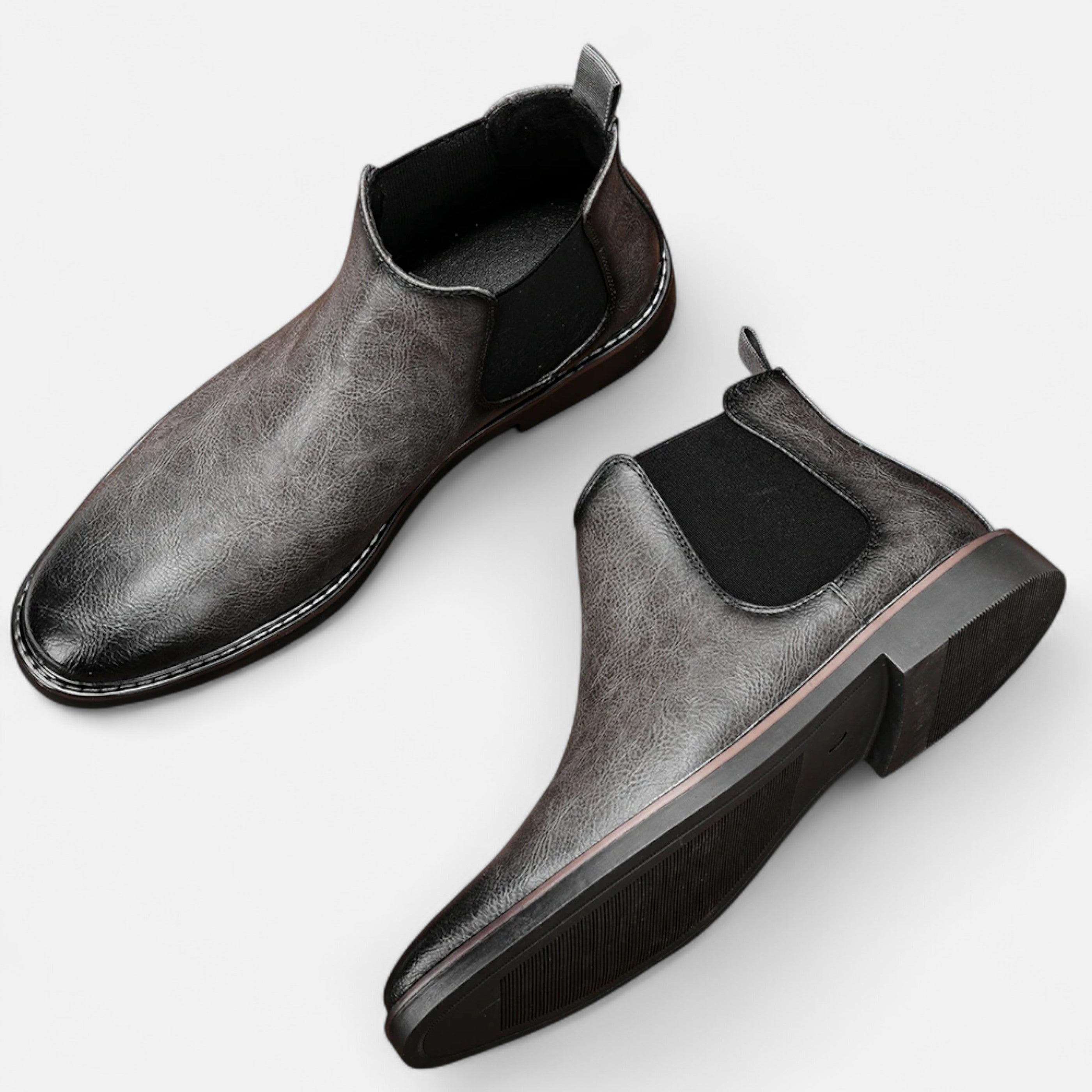 Men’s Retro Style Chelsea Boots-Shoes-Calvaro-ByCalvaro