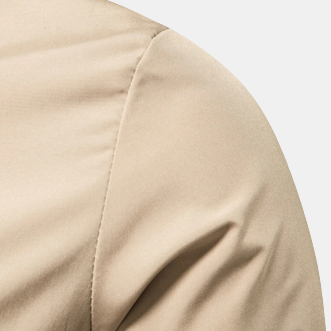 Men's Sporty Bomber Jacket for All Seasons-Jacket-Calvaro-ByCalvaro