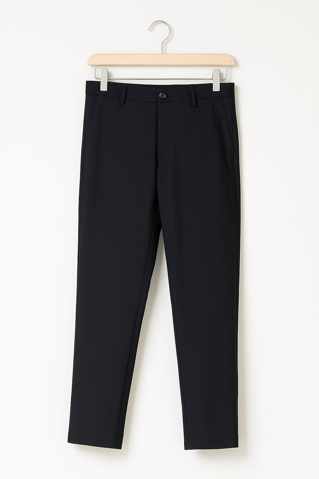 Men’s Stylish Straight Cut Trousers-Trousers-Calvaro-ByCalvaro