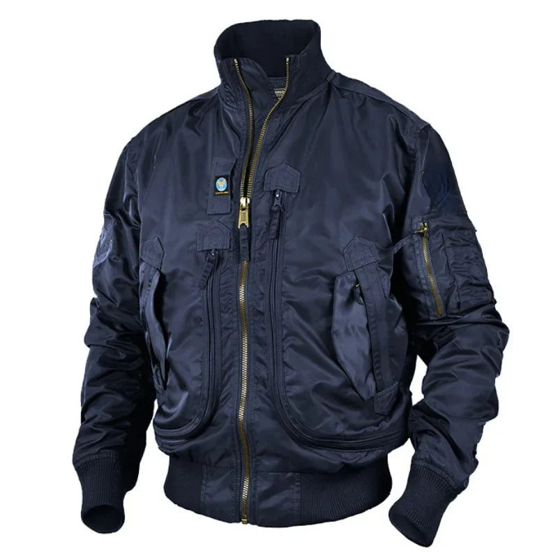 Men’s Tactical MA-1 Jacket-Jackets-Calvaro-ByCalvaro