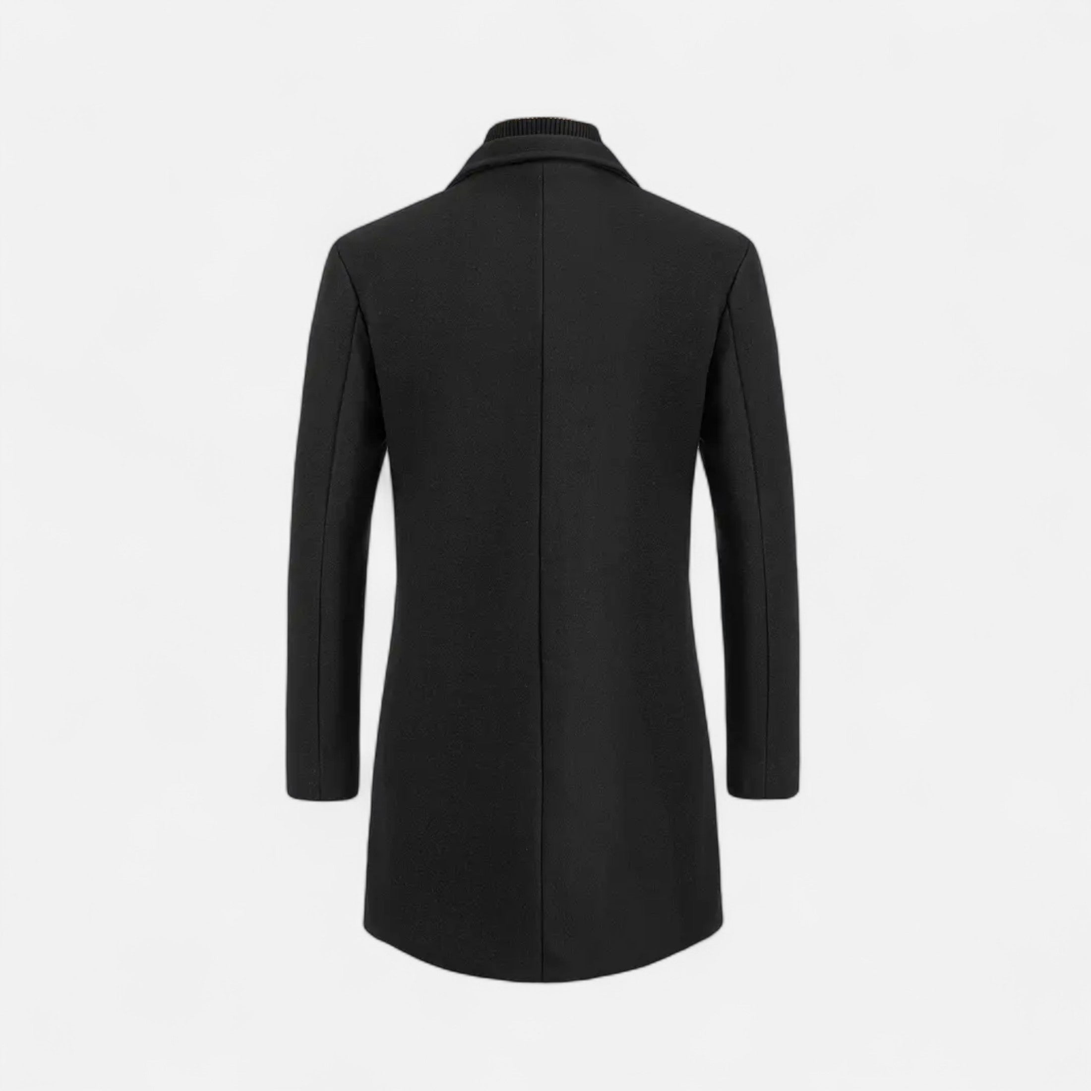 Men’s Tailored Winter Overcoat-Jackets-Calvaro-ByCalvaro