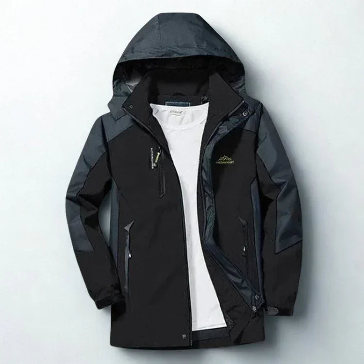 Men’s Waterproof Hiking Jacket-Coats & Jackets-Calvaro-ByCalvaro