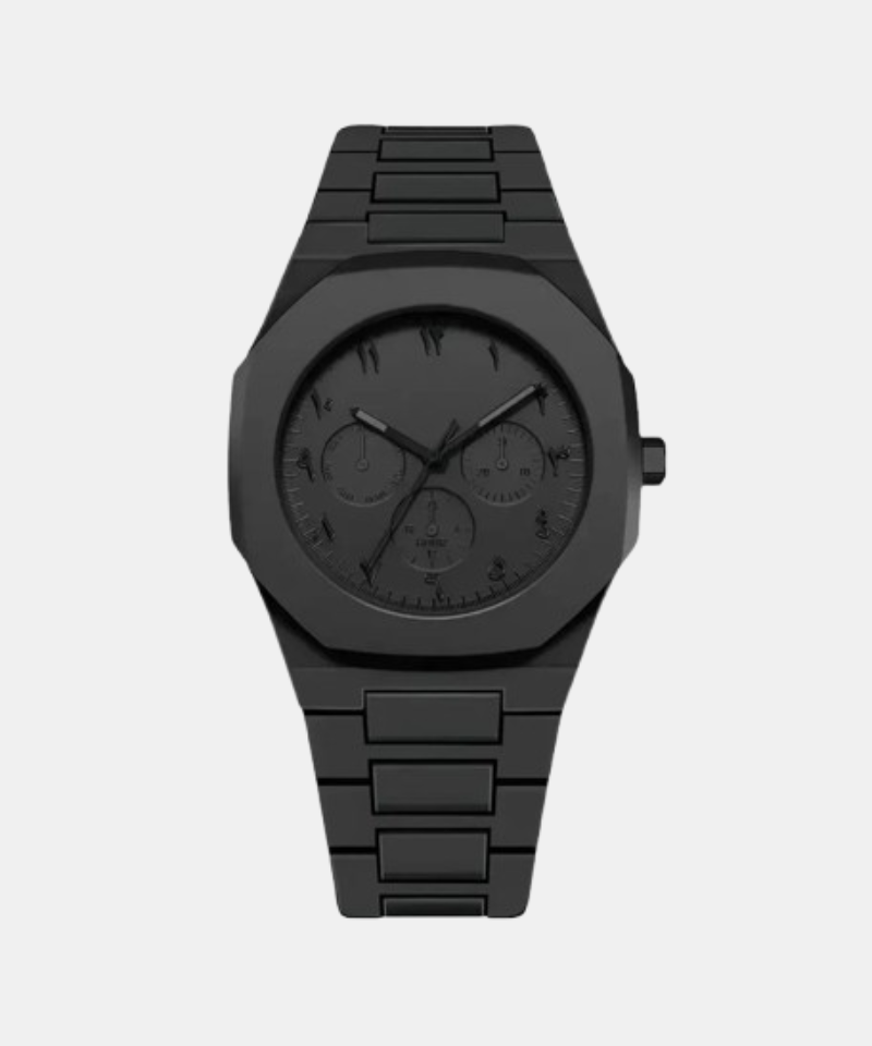 Calvaro Polycarbon Trident Arabic Watch