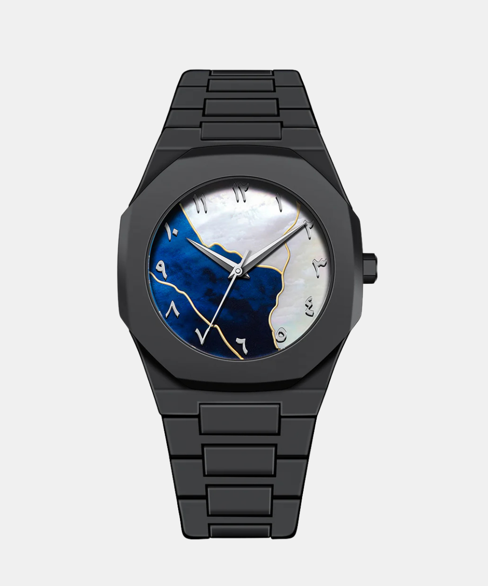 Calvaro BLACK Arabic Continent Watch