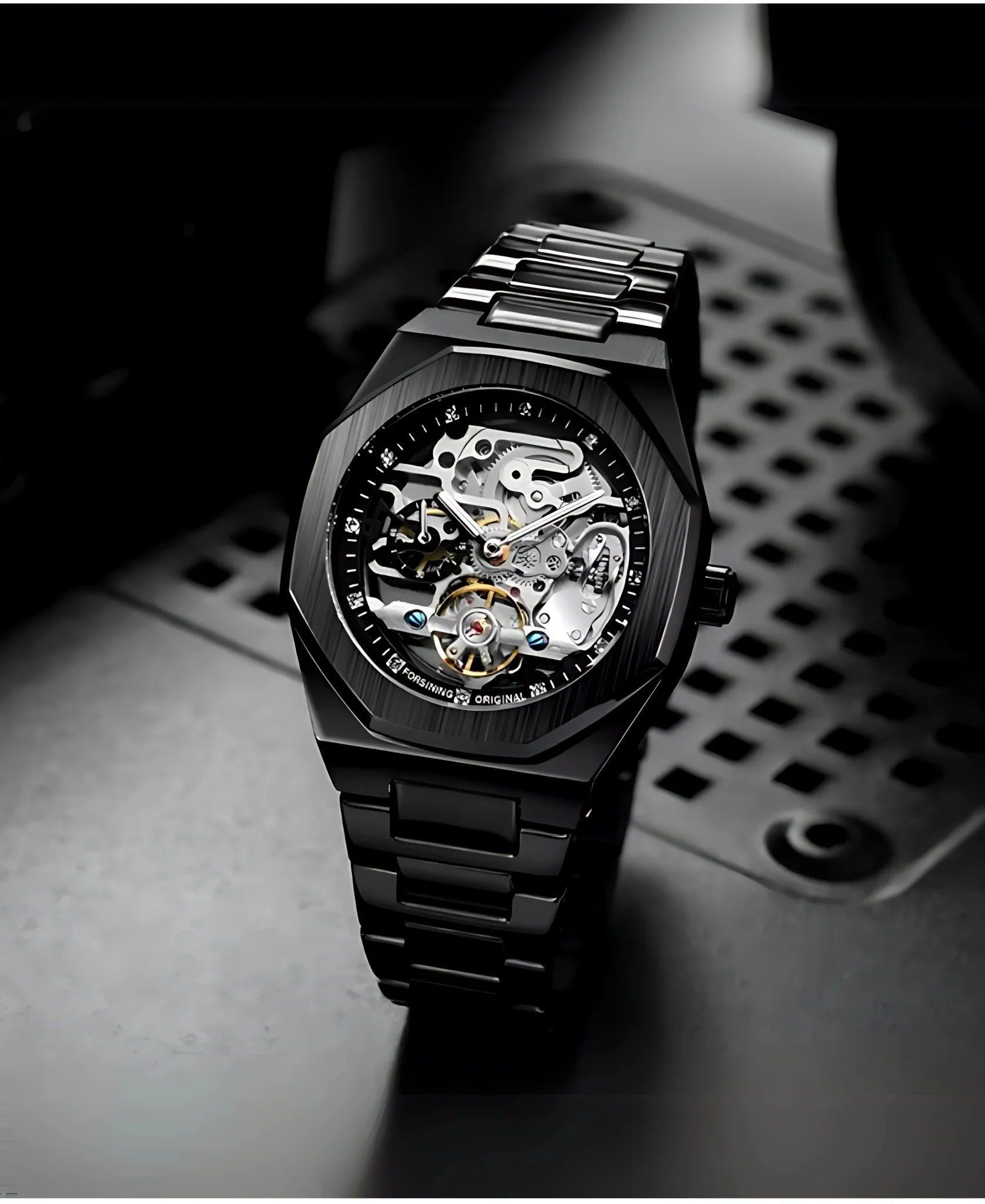 Calvaro Skeleton Mechanical Quartz-Watches-Calvaro-ByCalvaro